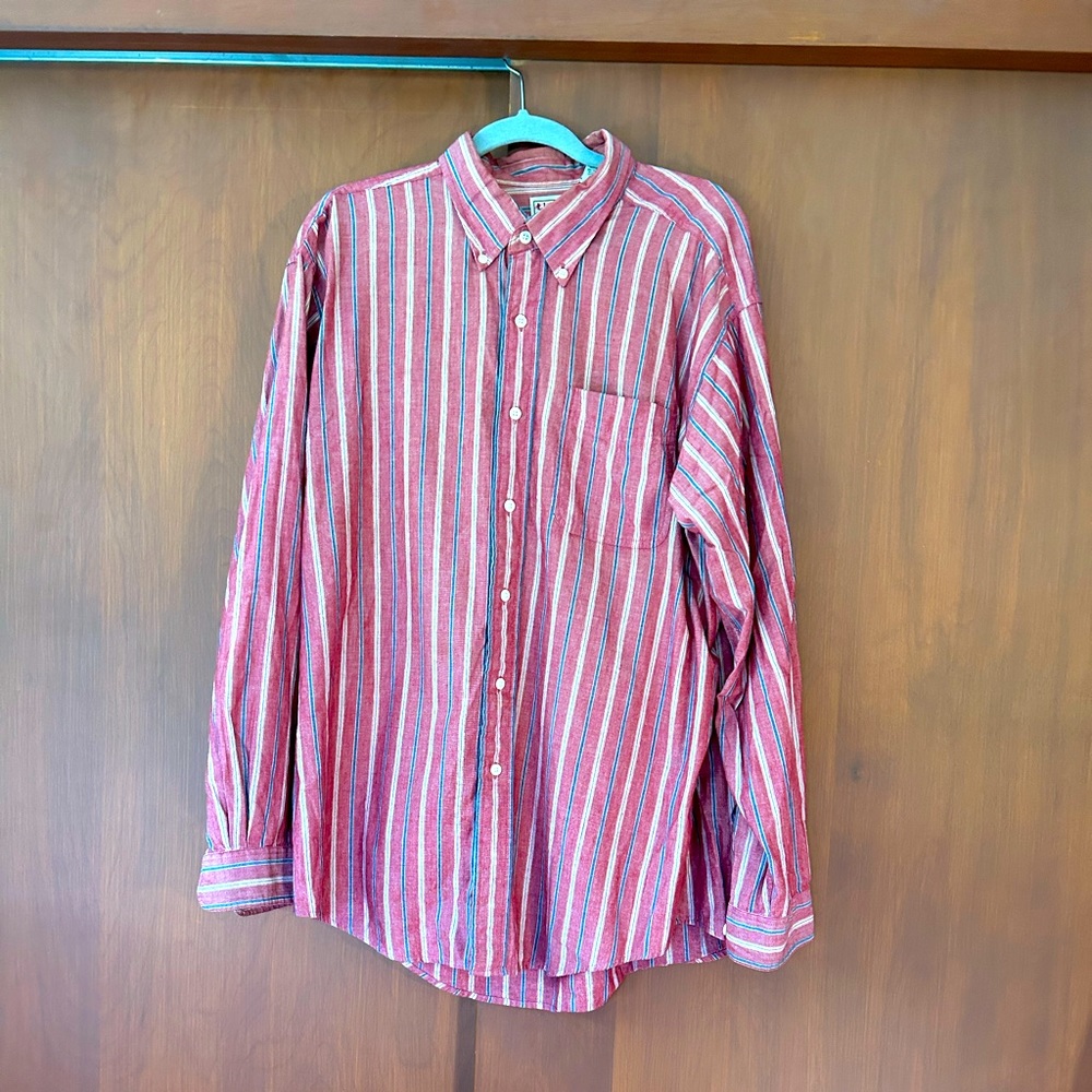 ll bean dress shirts L.L. Bean 1912 Field Flannel Shirt Slightly Fitted Plaid Men's Regular Currant / M main image 1